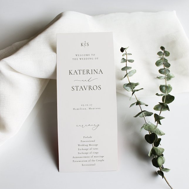 Programa Boda verde oliva HARMONY (Subido por el creador)