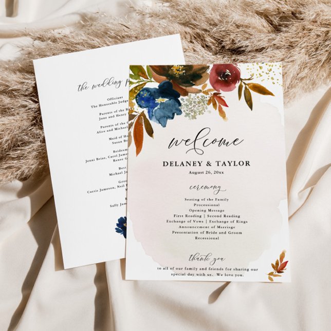 Programa Boho de Papel Floral de la Marina y el Ar (Subido por el creador)