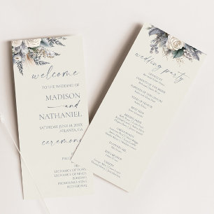 Programa Boho White Rose Flor Floral Boda Jardín