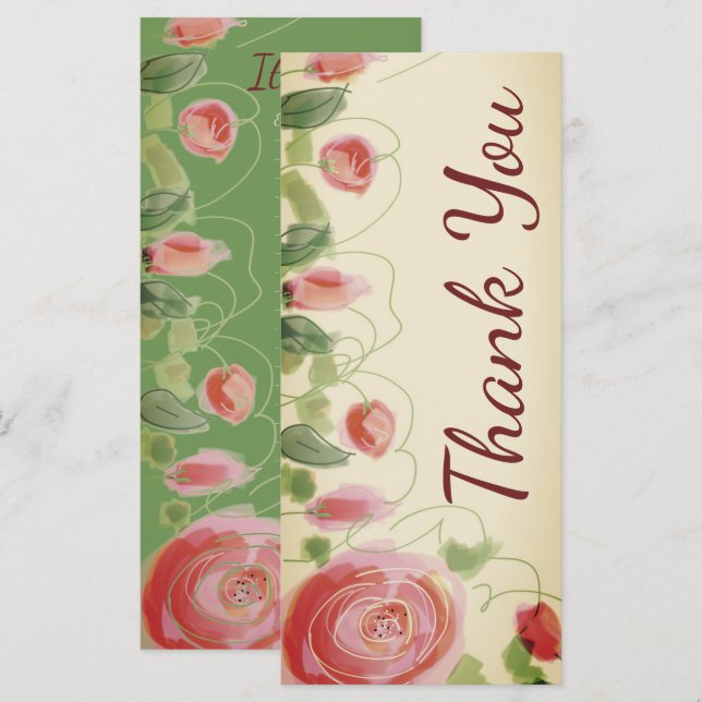 Programa Borgoña Elegante Y Crema Con Verde (Anverso / Reverso)