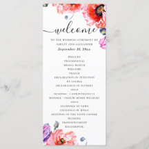 Cachorros. Elegante boda floral de acuarela roja