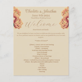 Programa Cactus Wedding de Flores Elegantes