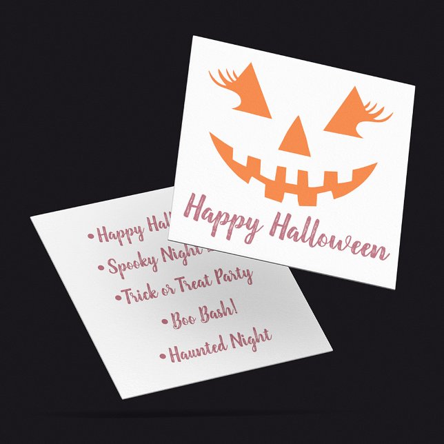 Programa Calabaza de Halloween personalizada femenina Jack  (Subido por el creador)