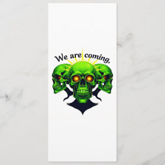 Programa Calaveras, Poder, Misterio, Miedo, Diseño oscuro,