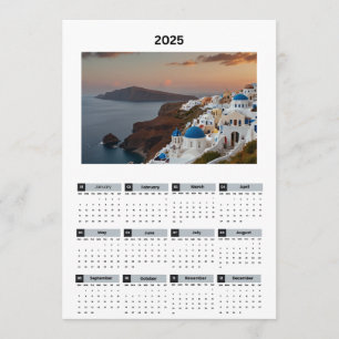 Programa Calendario de vistas panorámicas de Grecia