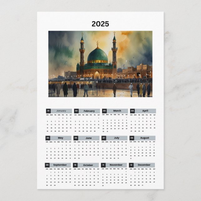 Programa calendario iraq (Anverso)