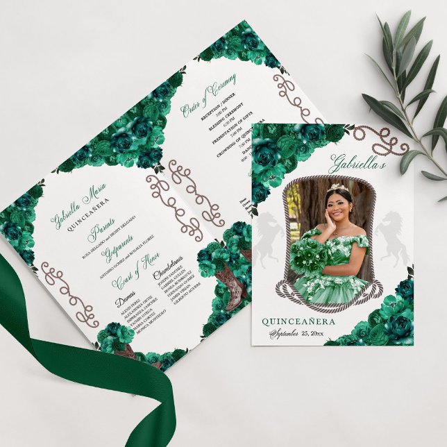 Programa Carro Quinceañera Verde Esmeralda (Subido por el creador)