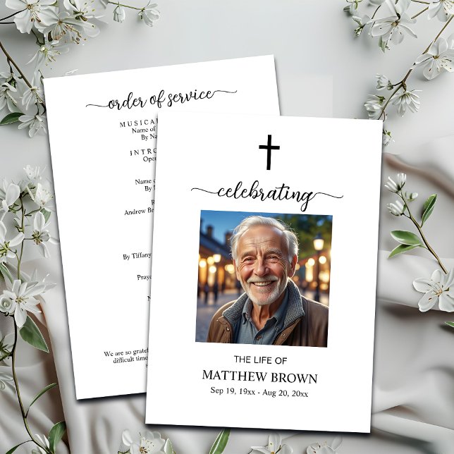 Programa Celebración de la Cruz del Funeral de la Fotografí (Subido por el creador)