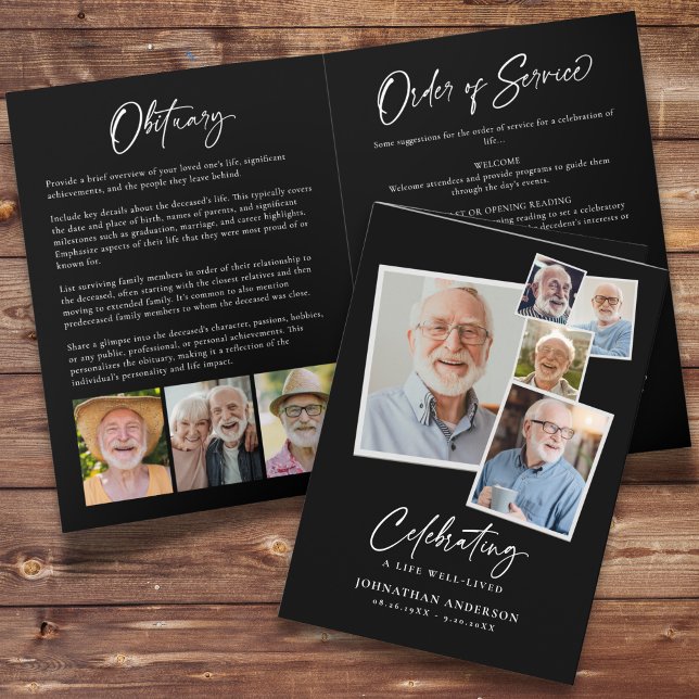 Programa Celebración de la vida moderna 8 Collages de fotos (Subido por el creador)