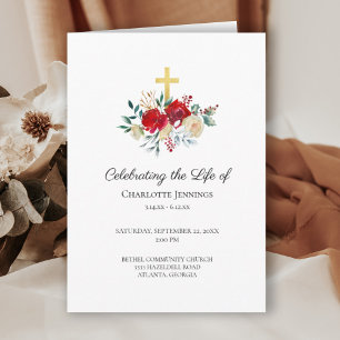 Programa Celebración del funeral conmemorativo