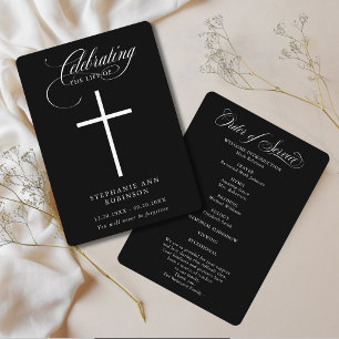 Programa Celebración Funeral del Orden de Servicio de la Vi
