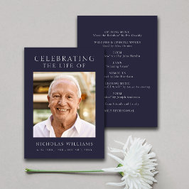 Programa Celebración moderna de la vida por orden de servic