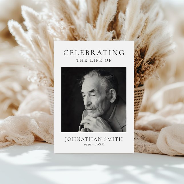 Programa Celebration of Life Photo Memorial Funeral (Subido por el creador)