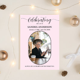 Programa Celebration of Life Programs – Forever In Our Hear