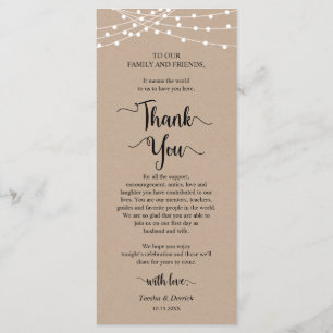 Programa Cena Lugar De Configuración Gracias, Rustic Kraft