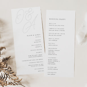 Programa Ceniza   Script Watermark Monogram Boda