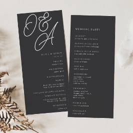 Programa Ceniza | Script Watermark Monogram Boda
