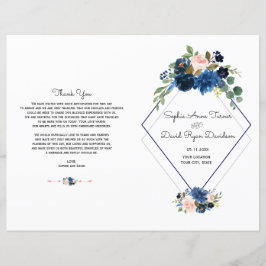 Programa Charm Blue Rubor Floral Blue Diamond