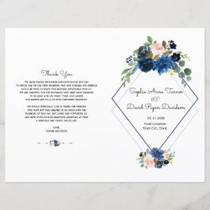 Programa Charm Blue Rubor Floral Blue Diamond