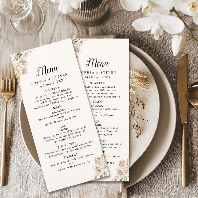 Programa Chic Boho Wedding with Beige and Yellow Blooms (Subido por el creador)