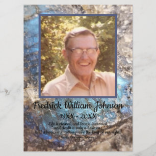 Programa Cita Foto Blue Green Labradorite Funeral