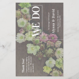 Programa CLASSIC Garden Hellebore Wood Wedding