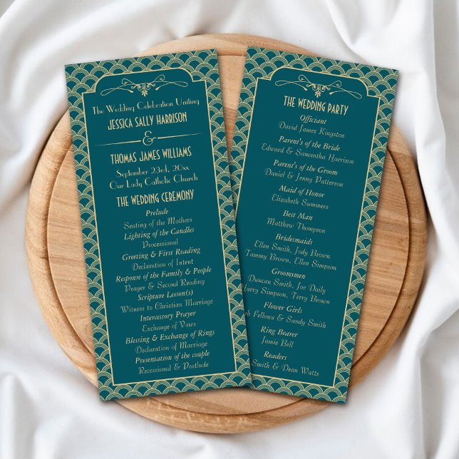 Programa Colección de Bodas Art Decó de los años 20 (Subido por el creador)