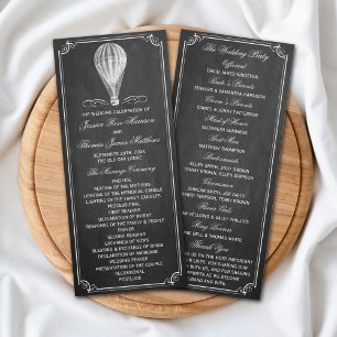 Programa Colección de Bodas de globos aerostáticos