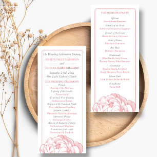Programa Colección de Bodas florales de Peony