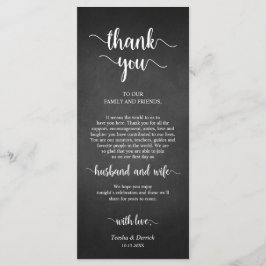 Programa Colocar el ajuste Gracias, Cartas De Cartón Rústic