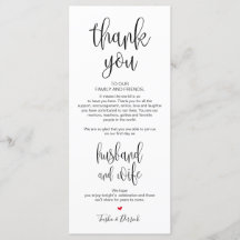 Colocar la carta de agradecimiento para la cena Bo