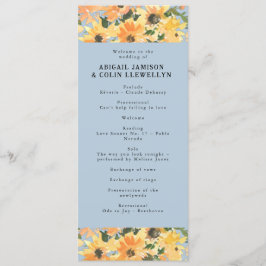 Programa Color de agua rústico del buquete girasol