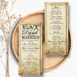 Programa Comer, beber y estar casados con una boda de cosec