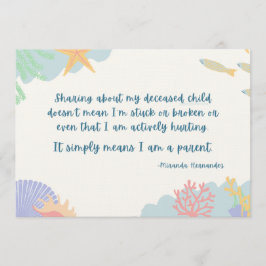 Programa Compartir acerca de mi hijo fallecido a causa de q