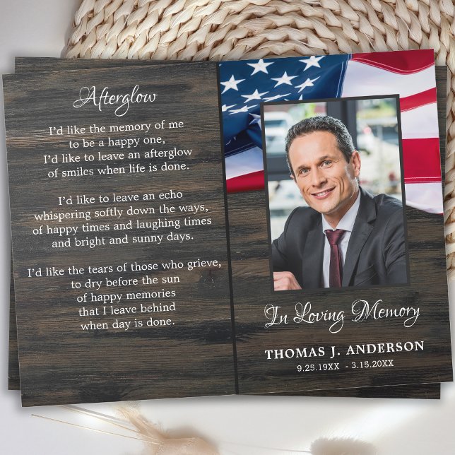 Programa conmemorativo de la bandera norteamerican (Subido por el creador)
