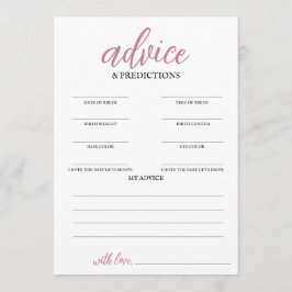 Programa Consejos y predicciones sobre el bebé en la sangre