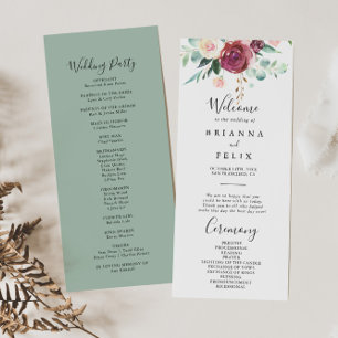 Programa Contemporáneo de Matrimonio Floral de Euc