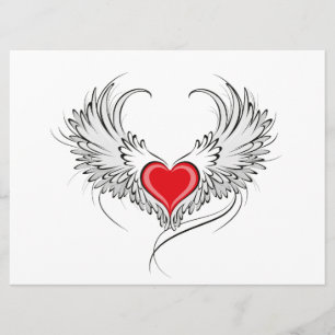 Programa Corazón de Ángel Rojo con alas