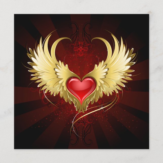 Programa Corazón Rojo con Alas Doradas (Anverso)