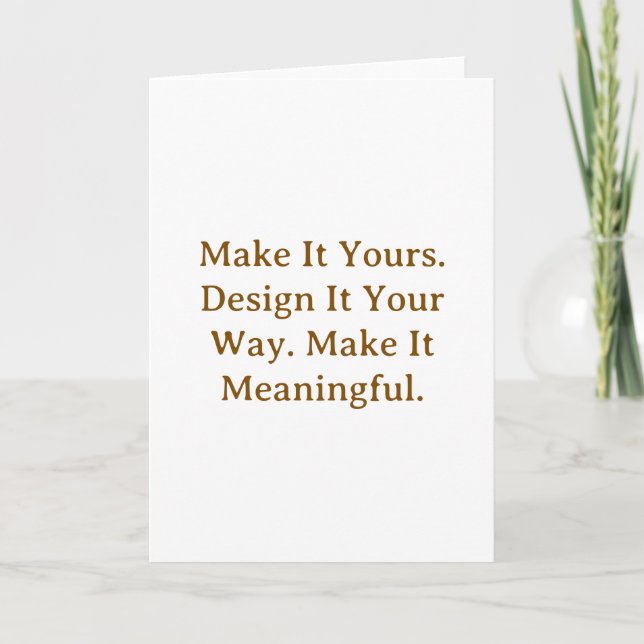 Programa Crea tu personalizado 5" x 7" doblado  (Anverso)