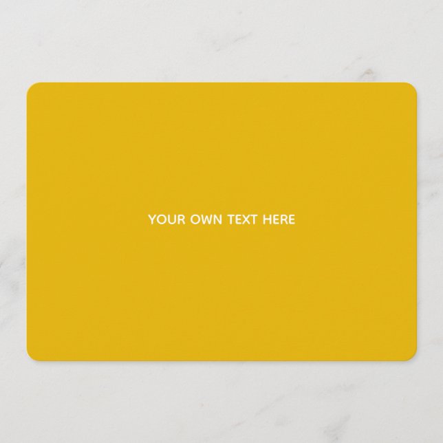 Programa Crea tu propio diseño amarillo personalizado (Anverso)