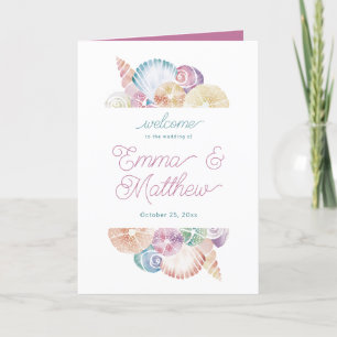 Programa Cubierta plegada de sirena marina morada