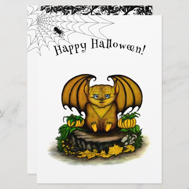 Programa Cute Halloween Bat (Anverso / Reverso)
