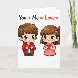 Programa Cute You + Me Love Equation Valentine’s Day Couple
