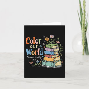 Programa de bibliotecas de Color Our World Summer