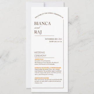 PROGRAMA DE BODA