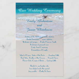 Programa de Boda Asequible Costal Vows