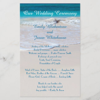 Programa de Boda Asequible Costal Vows
