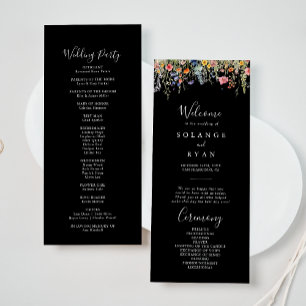 Programa de Boda Botánico Pradera Rústica