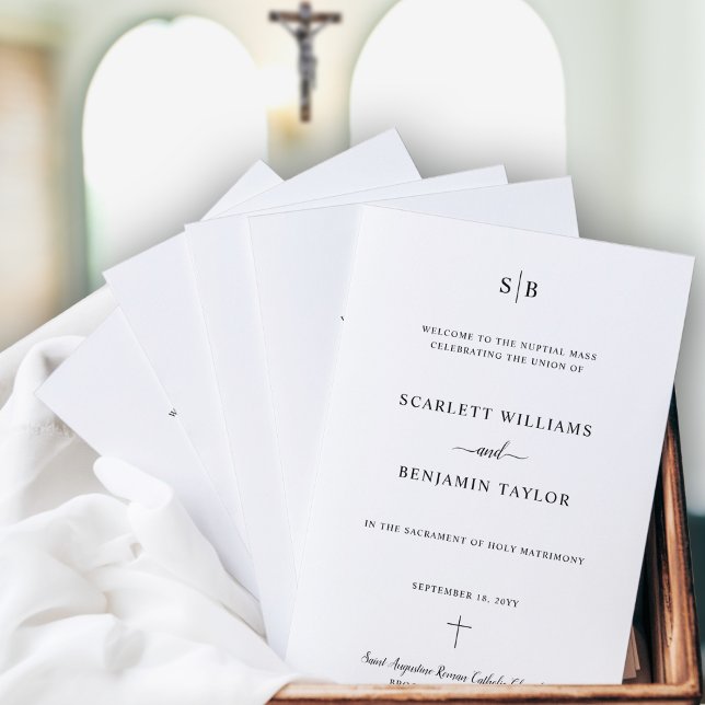 Programa de Boda Católica con Misa Completa (Subido por el creador)